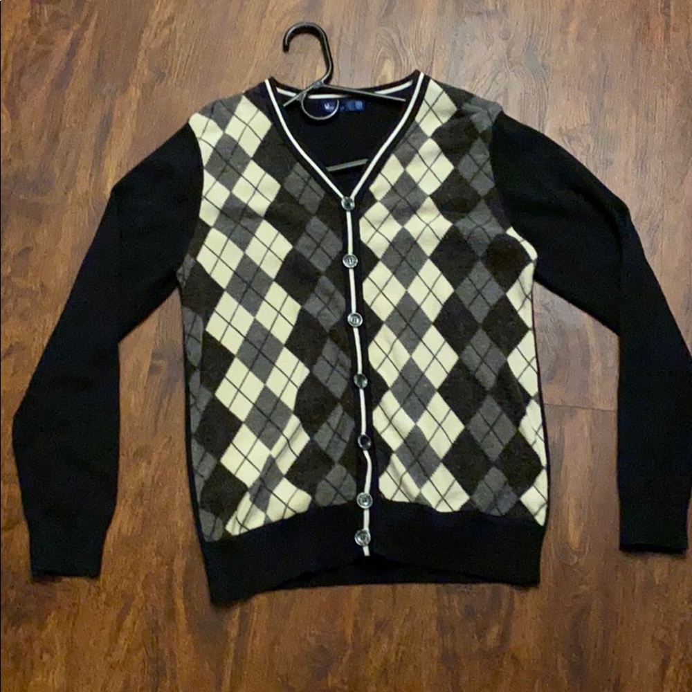 Argyle sweater